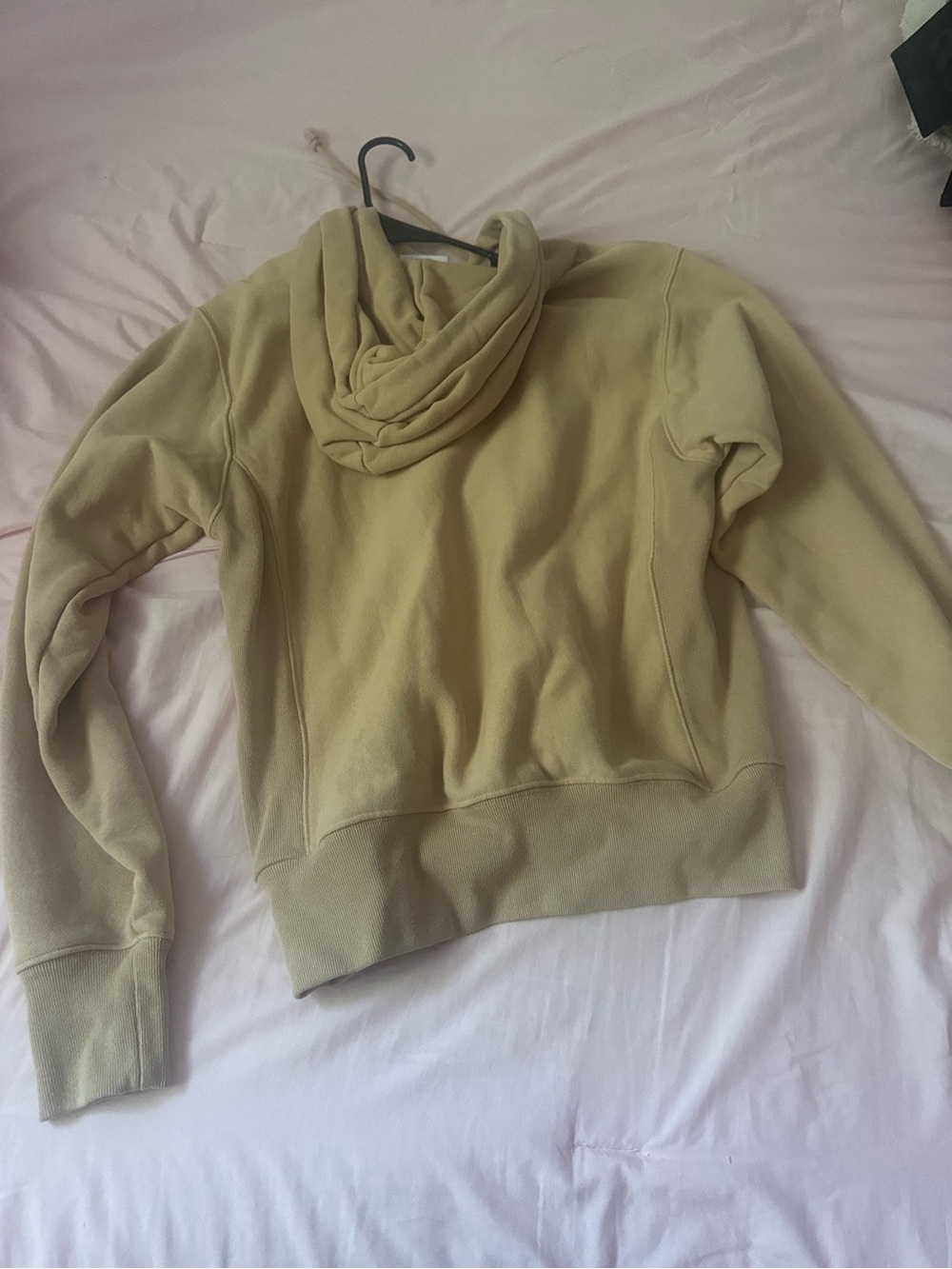 Women’s Light Tan/cream Hooded Sweater